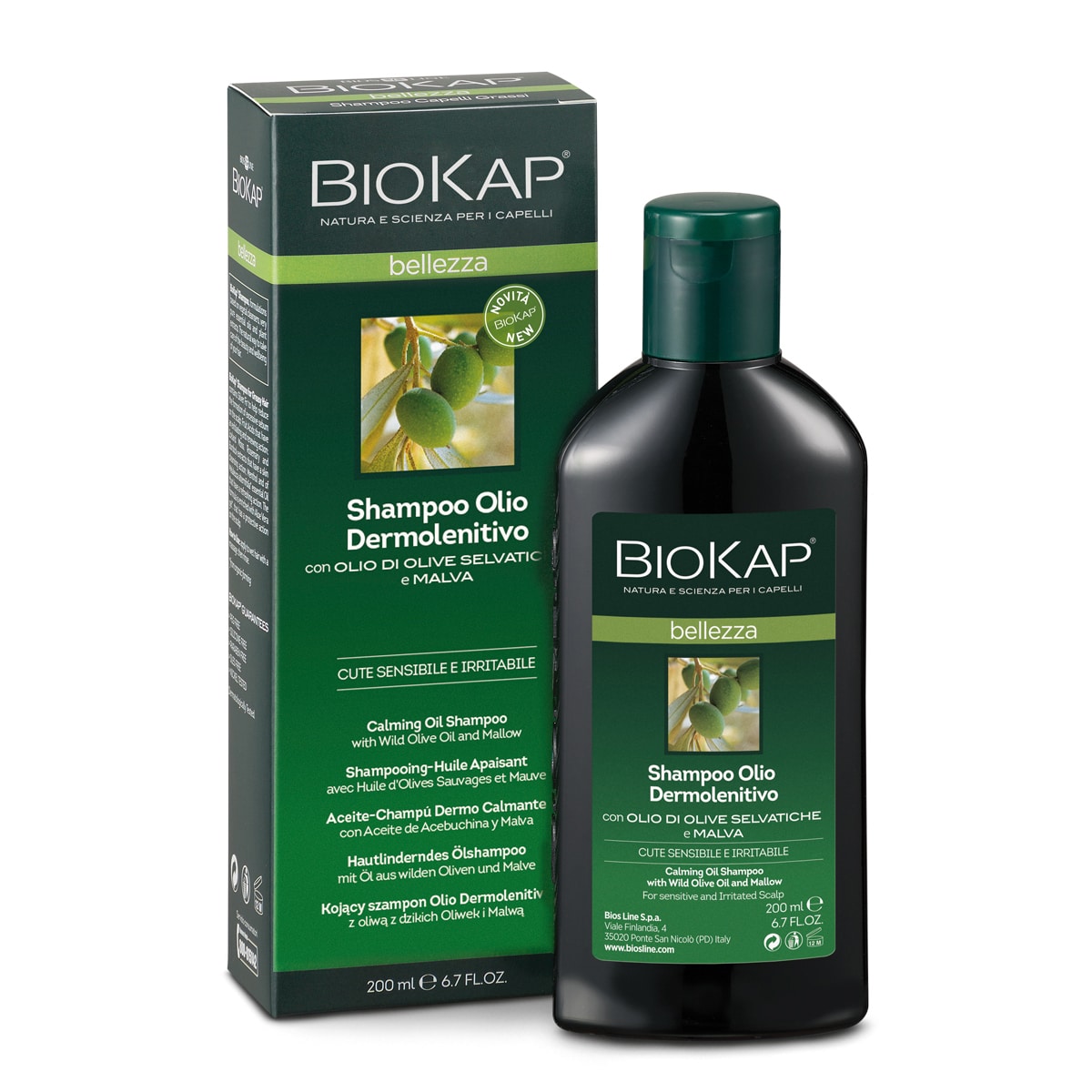 Biokap - Shampoing - Huile apaisant